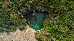 A Otranto c'è una piscina naturale: la scoperta del drone