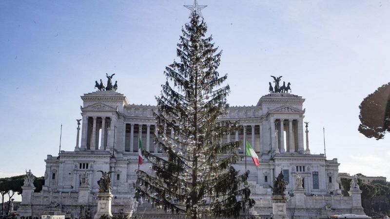 Albero Di Natale 6 Mt.Natale 2019 A Roma A Piazza Venezia Torna Spelacchio