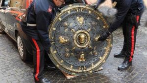 A Roma è stato ritrovato lo scudo di Garibaldi