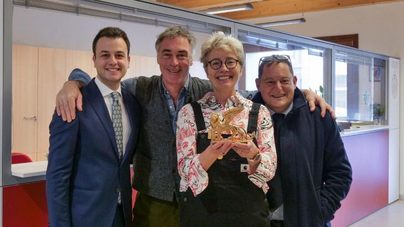 Emma Thompson è ufficialmente cittadina di Venezia