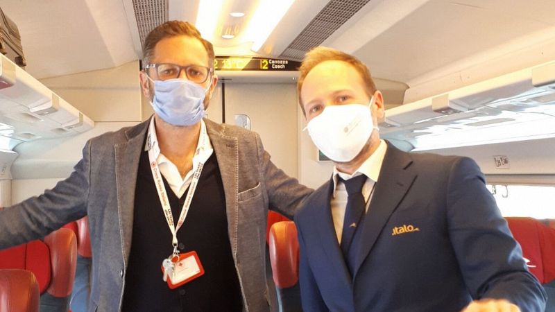 Coronavirus, treni Italo gratuiti per volontari della Croce Rossa