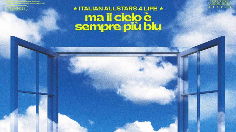 Ma il cielo è sempre più blu: 50 artisti uniti per la Croce Rossa