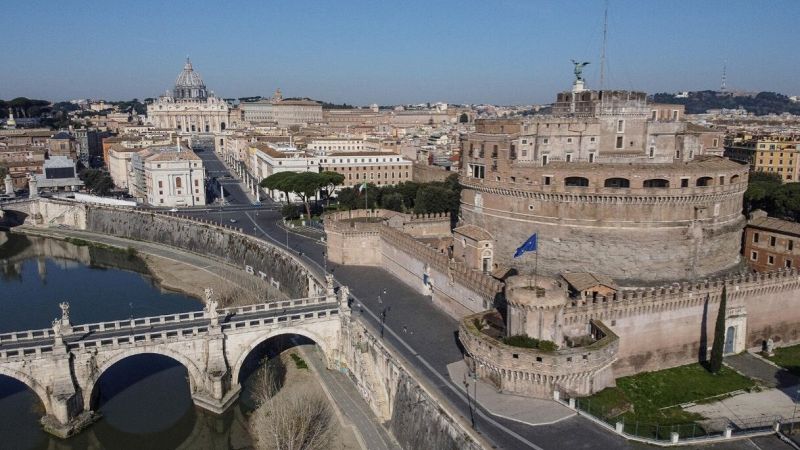 Coronavirus, Roma deserta vista dal drone: le immagini mozzafiato