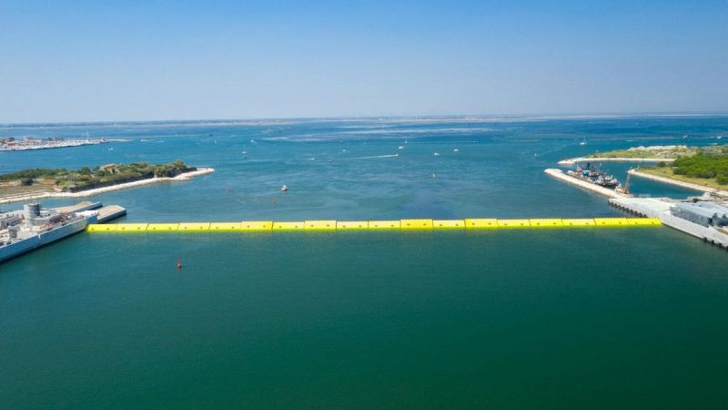 Venezia, come sarebbe "senza mare": le immagini del test del Mose