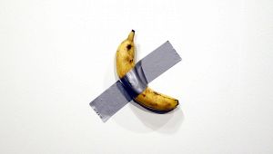 La Banana sul Muro di Cattelan approda al Guggenheim