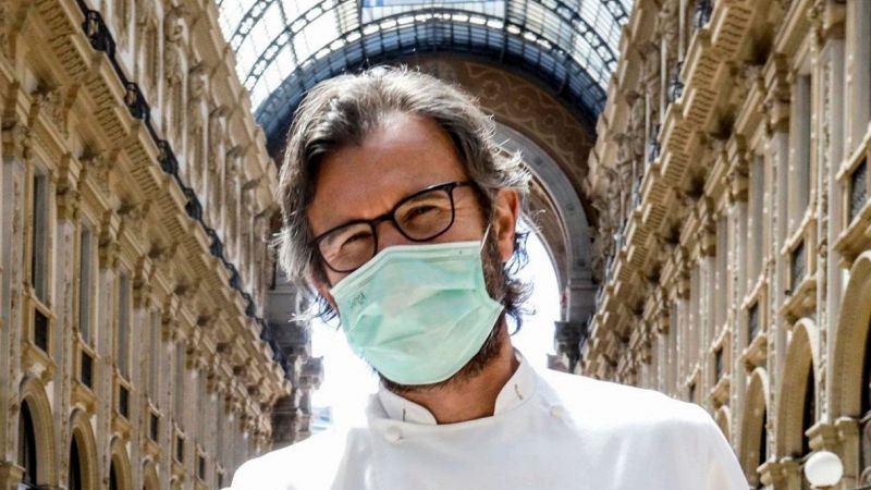 Carlo Cracco, salta la cena benefica anti Covid: cosa è successo
