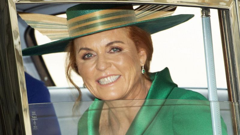 Sarah Ferguson partecipa alla vendemmia del Prosecco a Treviso