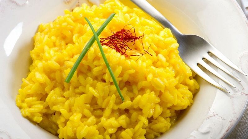 Risotto milanese