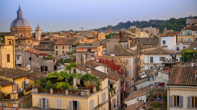 Roma vista panoramica