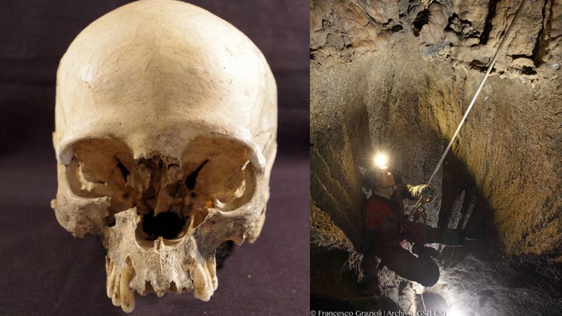 Cranio Grotta Marcel Loubens