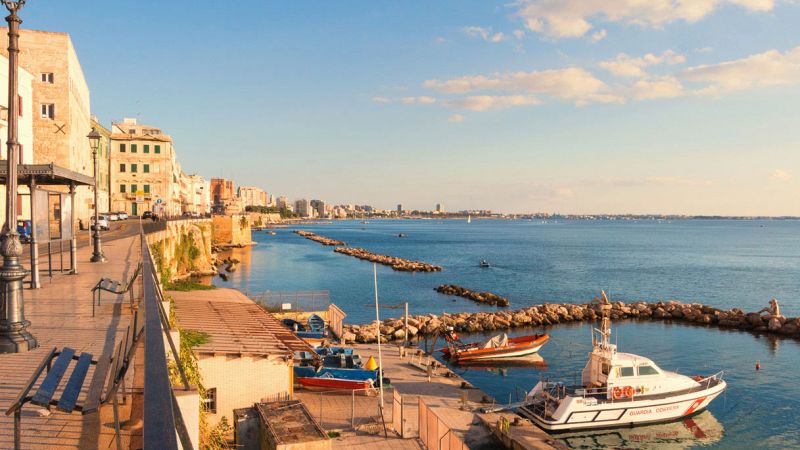 Taranto panorama lungomare