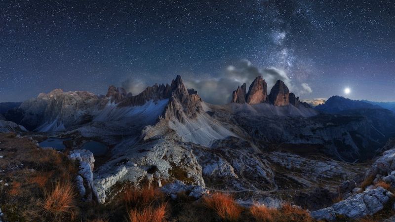 I luoghi in cui vedere le stelle: le Alpi dell'Alto Adige