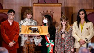 I Maneskin in Campidoglio