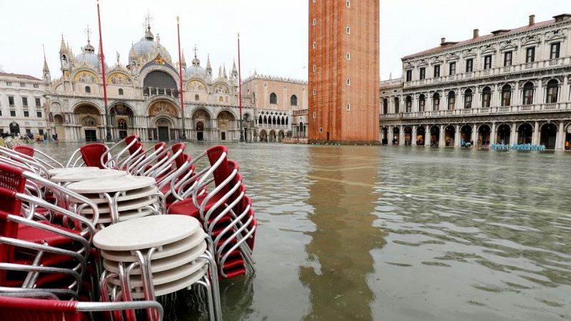 acqua alta a San Marco