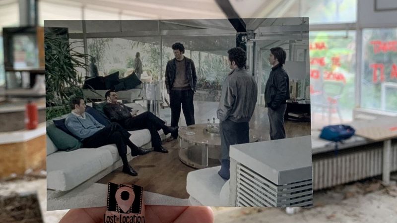 Abbandonata la villa di Romanzo Criminale