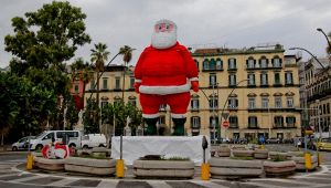 decorazioni natalizie a Napoli