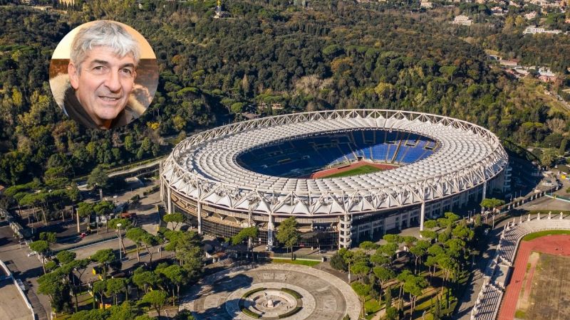 Rossi e lo Stadio Olimpico