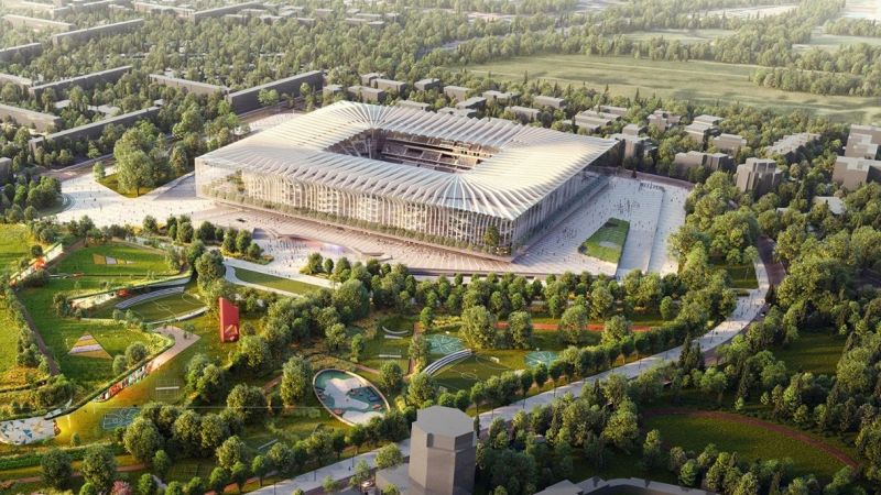 Il nuovo stadio di Milano