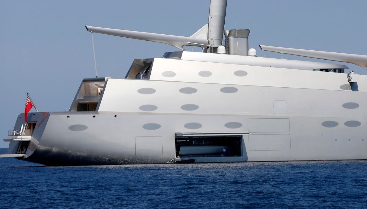 Gli yacht dei miliardari russi in Italia
