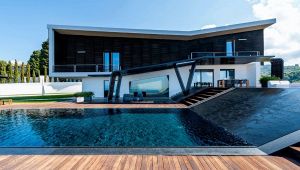 La splendida villa di design in vendita a Milazzo