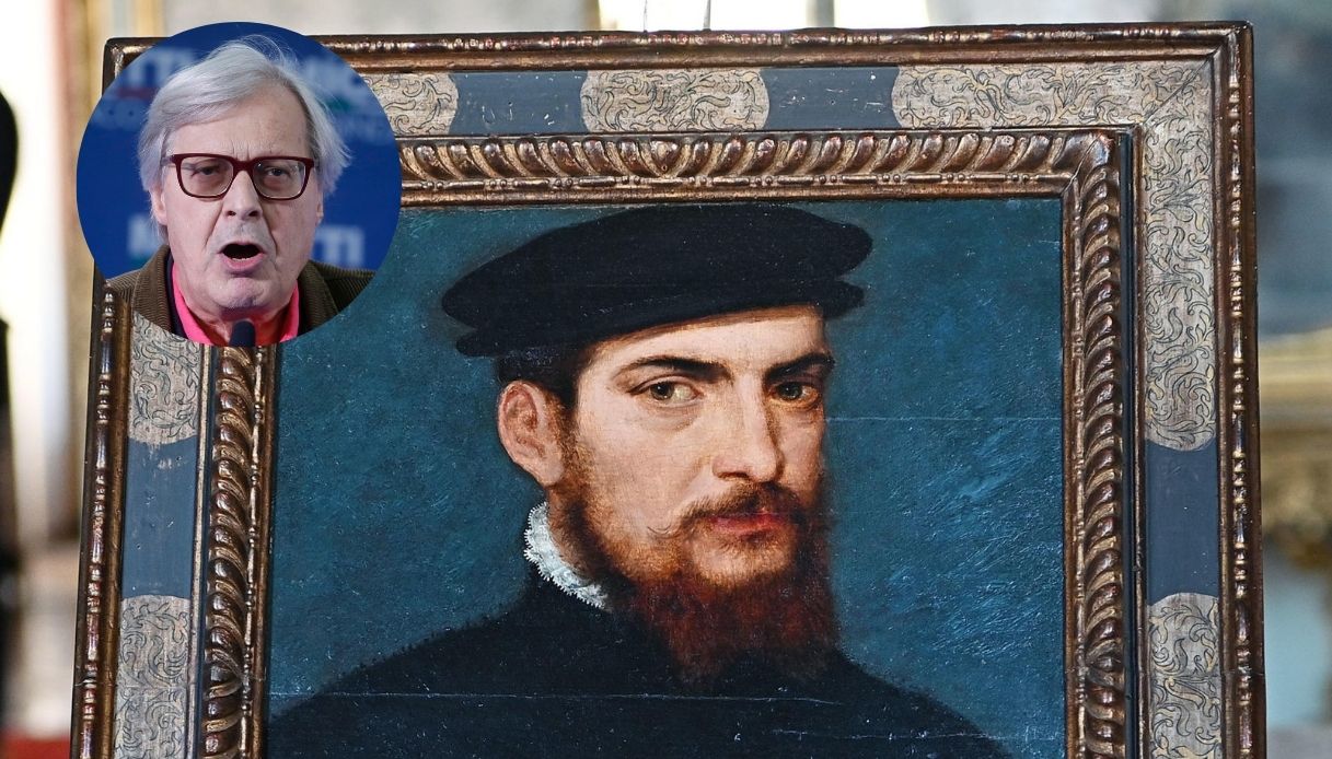 Sgarbi e il quadro di Tiziano