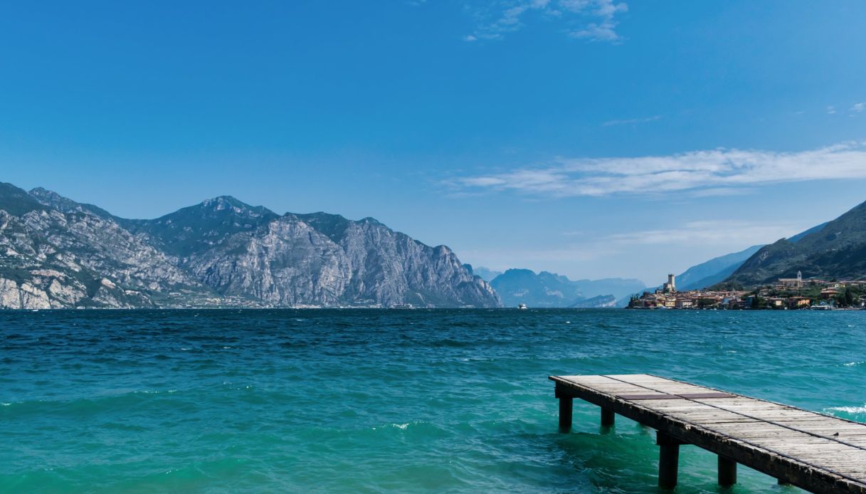 Lago di Garda troppo basso e 