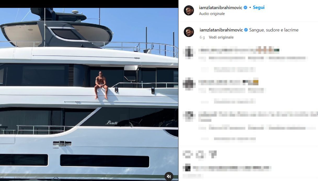 Yacht di Ibrahimovic