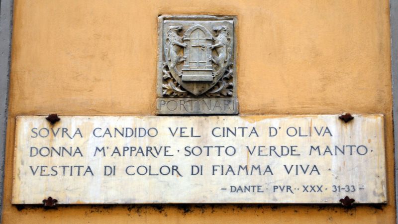 La casa di Beatrice diventa dimora storica