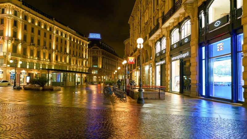 Ipotesi lampioni spenti Milano