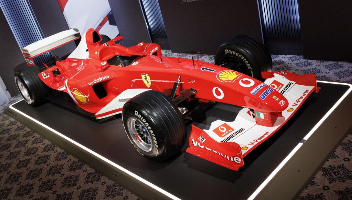 La Ferrari F2003 di Schumacher