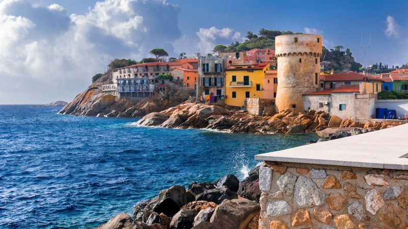 L'isola del Giglio, in Toscana