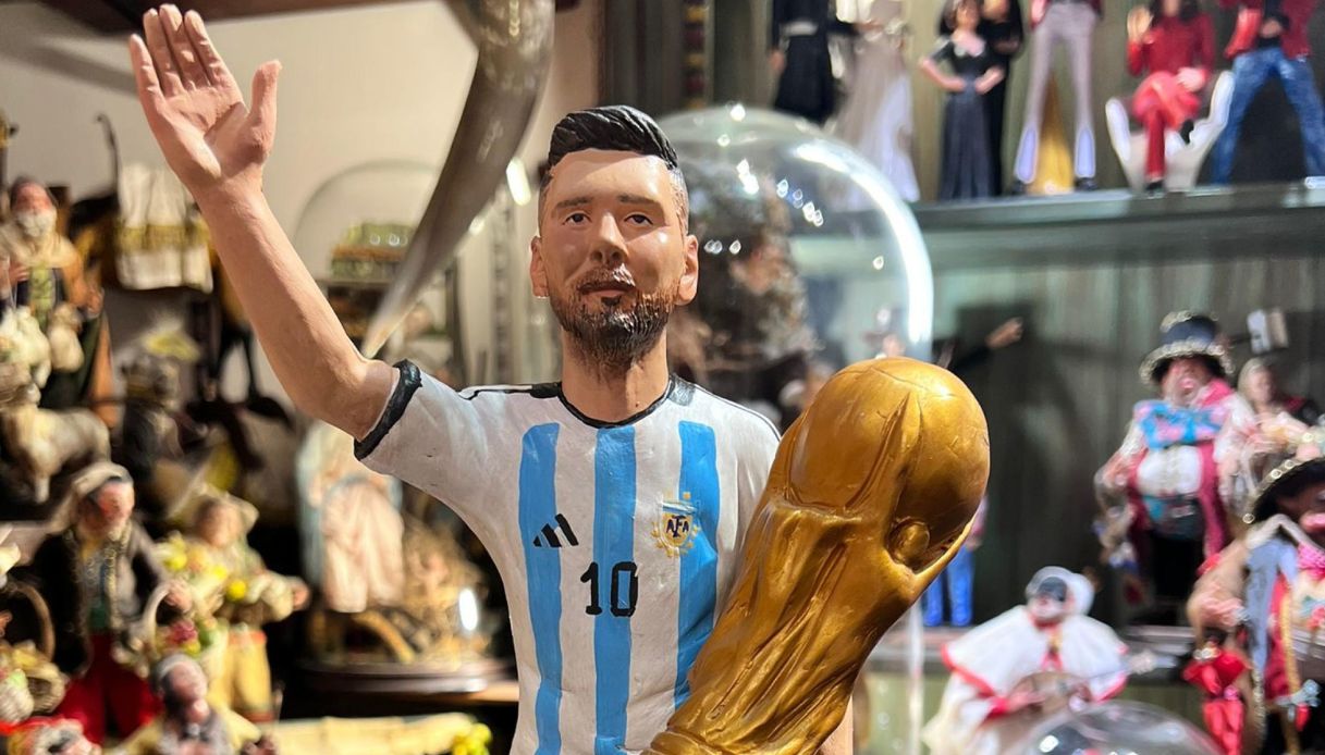 Messi nel Presepe di San Gregorio Armeno