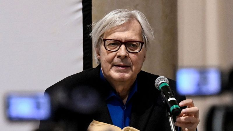 Sgarbi e la ruota panoramica