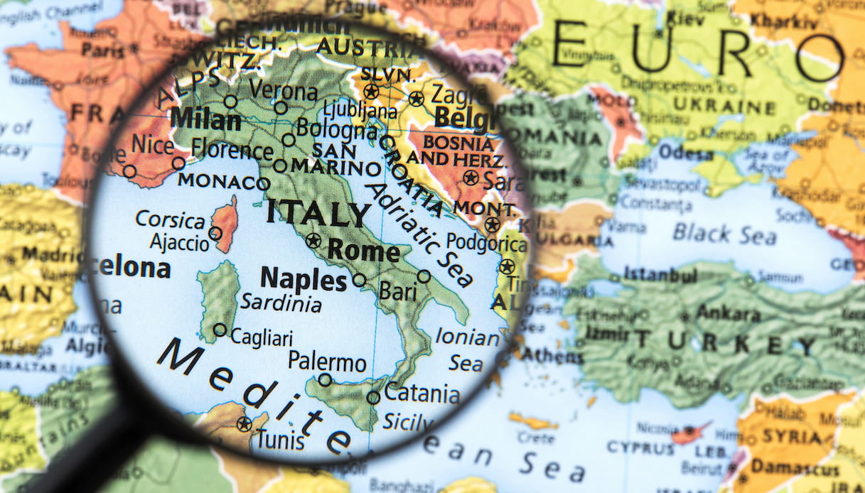 Mappa dell'Italia