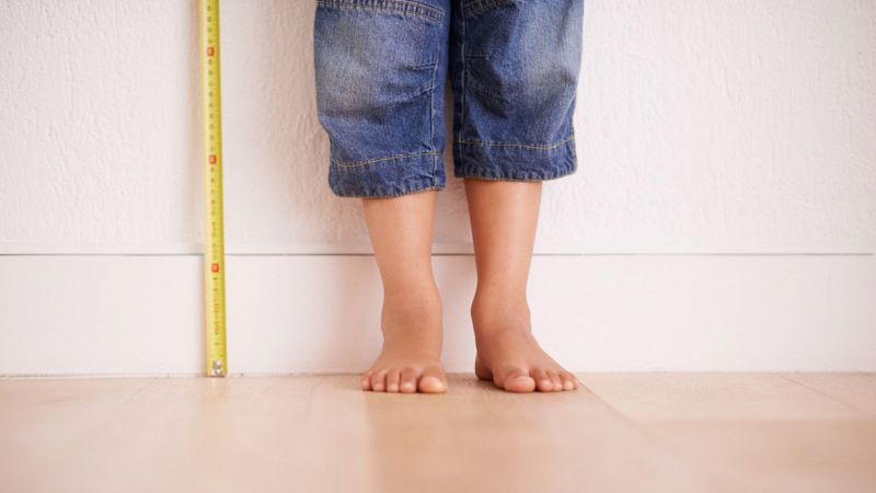 Bambino misura altezza