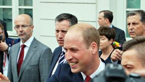 Siparietto tra il principe William e la turista