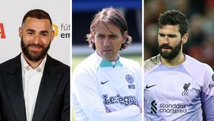 Benzema, Inzaghi, Alisson