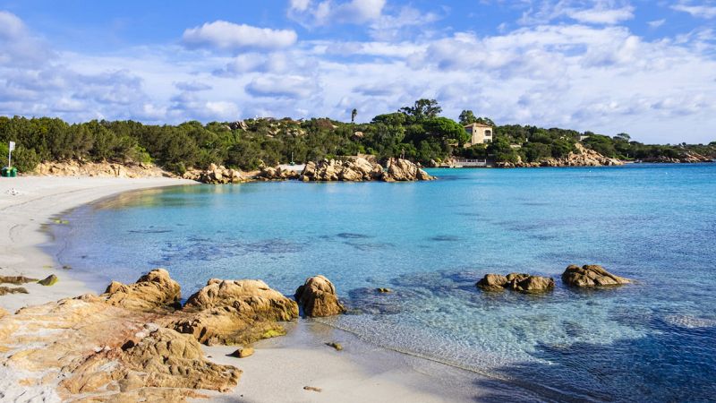 La spiaggia di Capriccioli