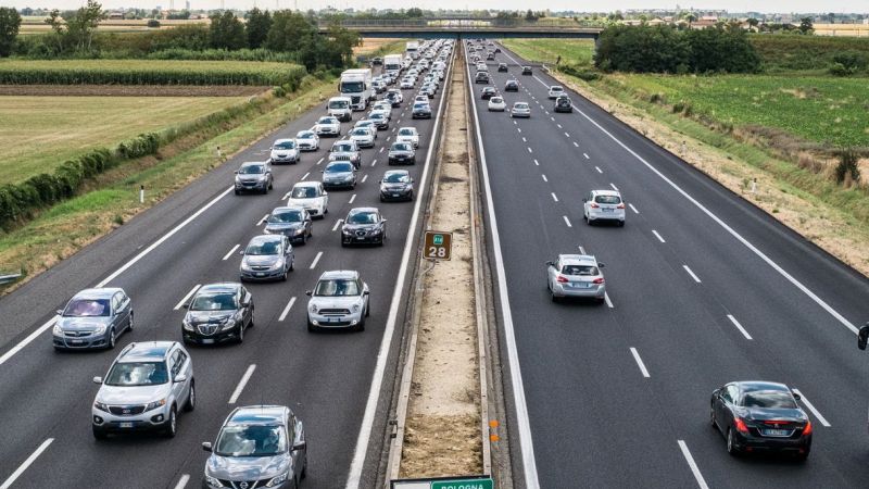 Traffico autostrada