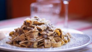 Le pappardelle al cinghiale