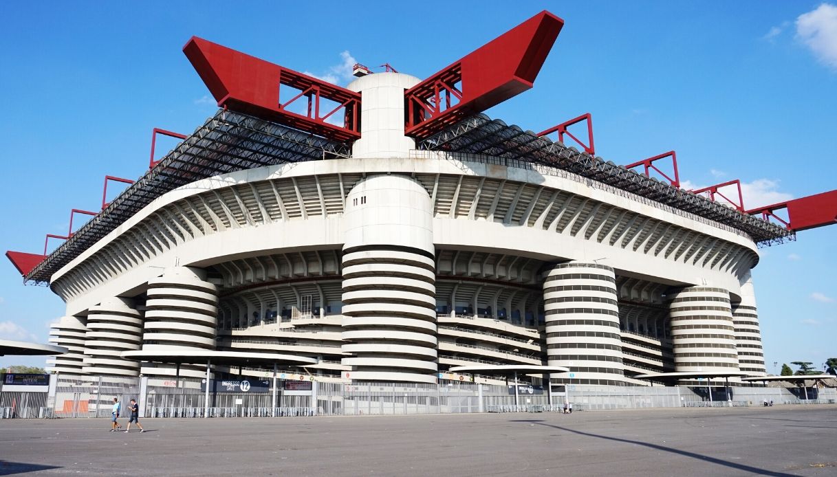 Lo stadio San Siro a Milano
