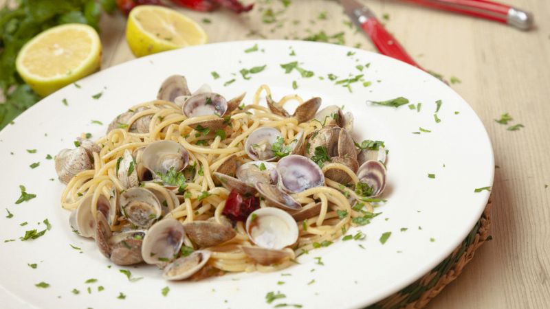 Spaghetti con le vongole