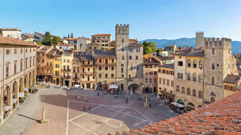 La Toscana, in Italia