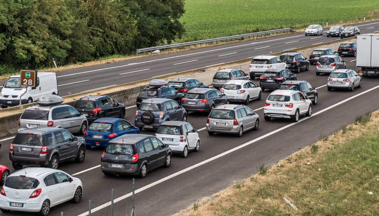 Traffico sull'autostrada