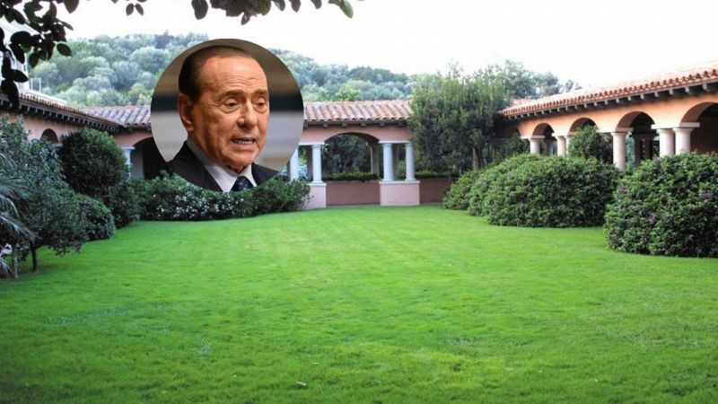 Berlusconi e Villa Certosa