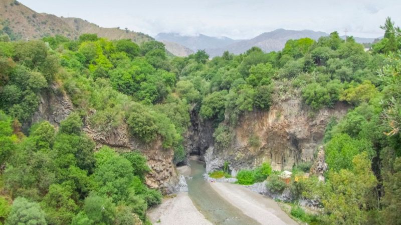 Gole dell'Alcantara vittime del climate change