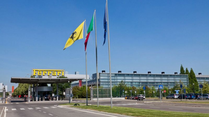 Maranello, la sede della Ferrari