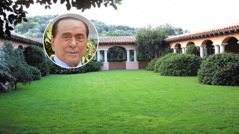 Berlusconi e Villa Certosa