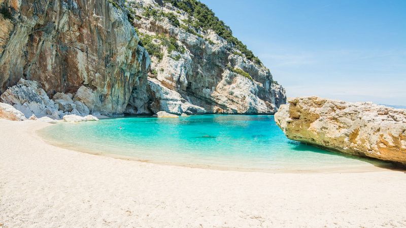 Cala Mariolu, in Italia