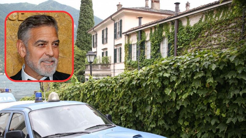 Clooney e Villa Oleandra